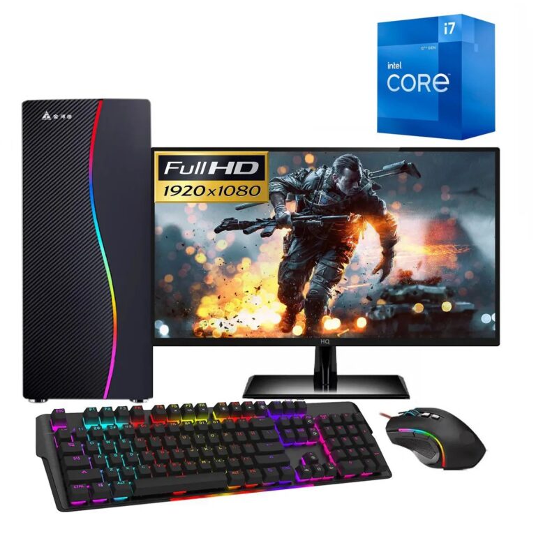 COMPUTADORA DE MESA INTEL CORE I7 12AVA. GEN. GAMING, GTX1650 4GB, Ram