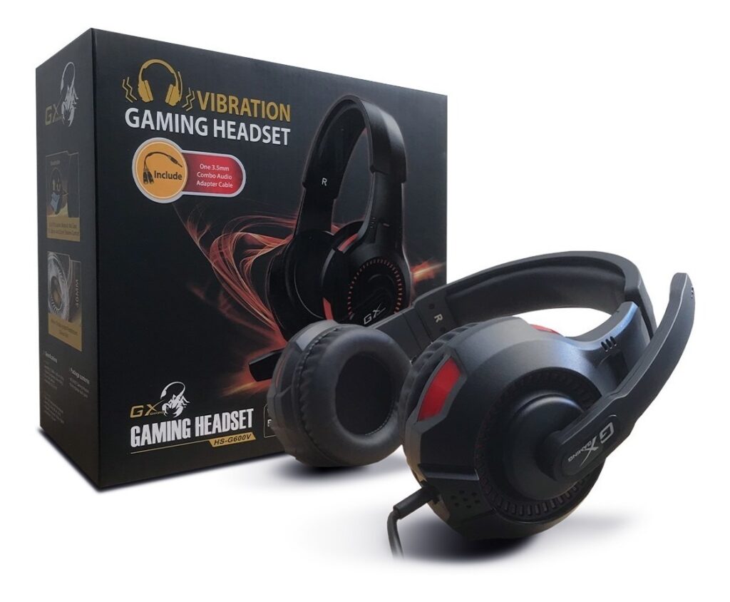 HEADSET GENIUS GAMING HSG600 VIBRADOR BLACK SYSTEMarket