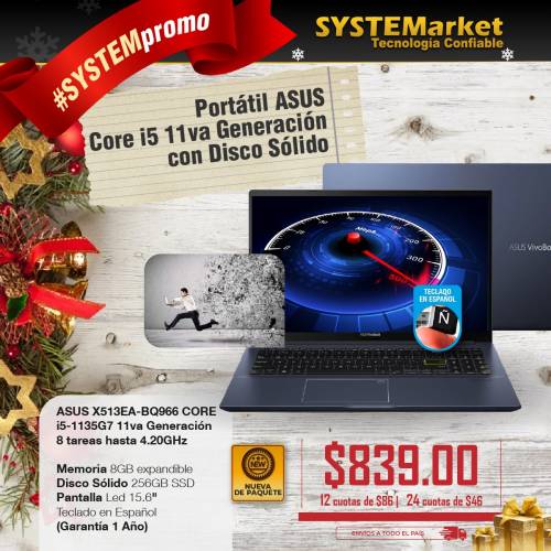 NOTEBOOK ASUS X513 CORE I5