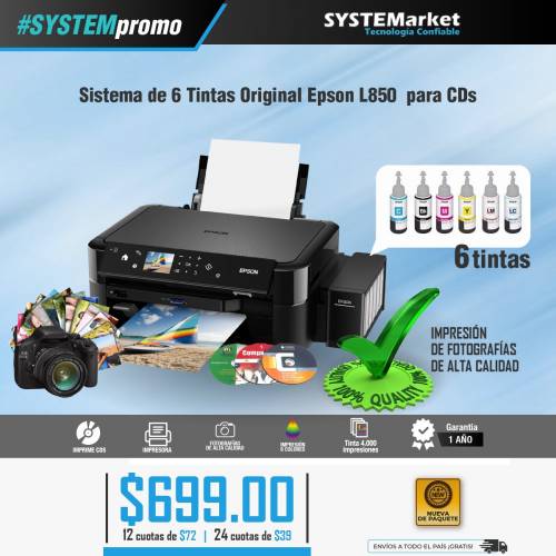 IMPRESORA EPSON L850