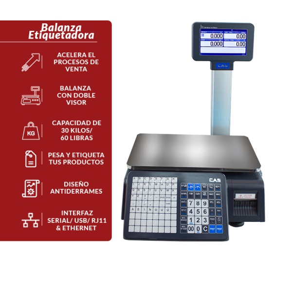 Balanza Electrónica Control De Peso - La Cobacha