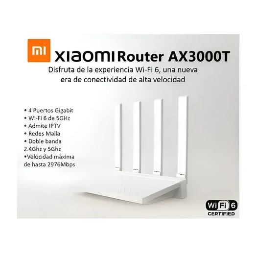 ROUTER XIAOMI AX3000T 1
