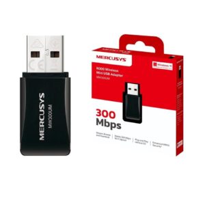 ADAPTADOR WIFI MERECUSYS MW300UM MINI USB N300 WIRELESS