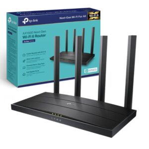 ROUTER TPLINK ARCHER AX12 AX1500 WIFI6 4 ANTENAS