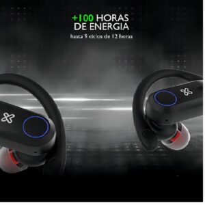 EARBUDS KLIPX KTE-500BK WIRELESS 108HR IPX7 INEAR TWS BLACK