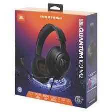 HEADPHONES JBL QUANTUM 100 M2 GAMING BLACK