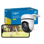 CAMARA DE SEGURIDAD TPLINK TAPO C510W INTELIGENTE WIFI 360 GRADOS 2K NIGHT VISION COLOR IP65 EXTERIOR