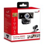 CAMARA WEB GENIUS FACE CAM 2000X2 FHD 1080P BLACK