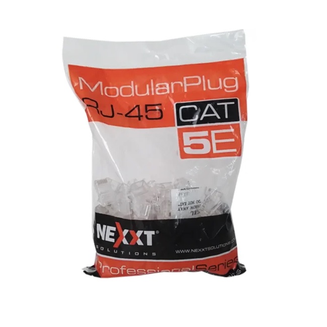 CONECTOR NEXXT CAT-5E 30U RJ45 100u