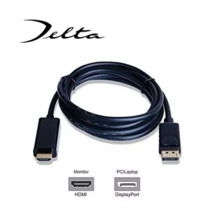 CABLE CONVERTIDOR DISPLAY PORT A HDMI L=1.8M MACHO A MACHO