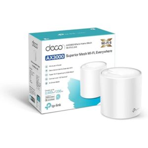 DECO TPLINK X50 AX 3000 WHOLE HOME MESH 2ANT. INT. 3 PUERTOS GIGABIT 1 PACK