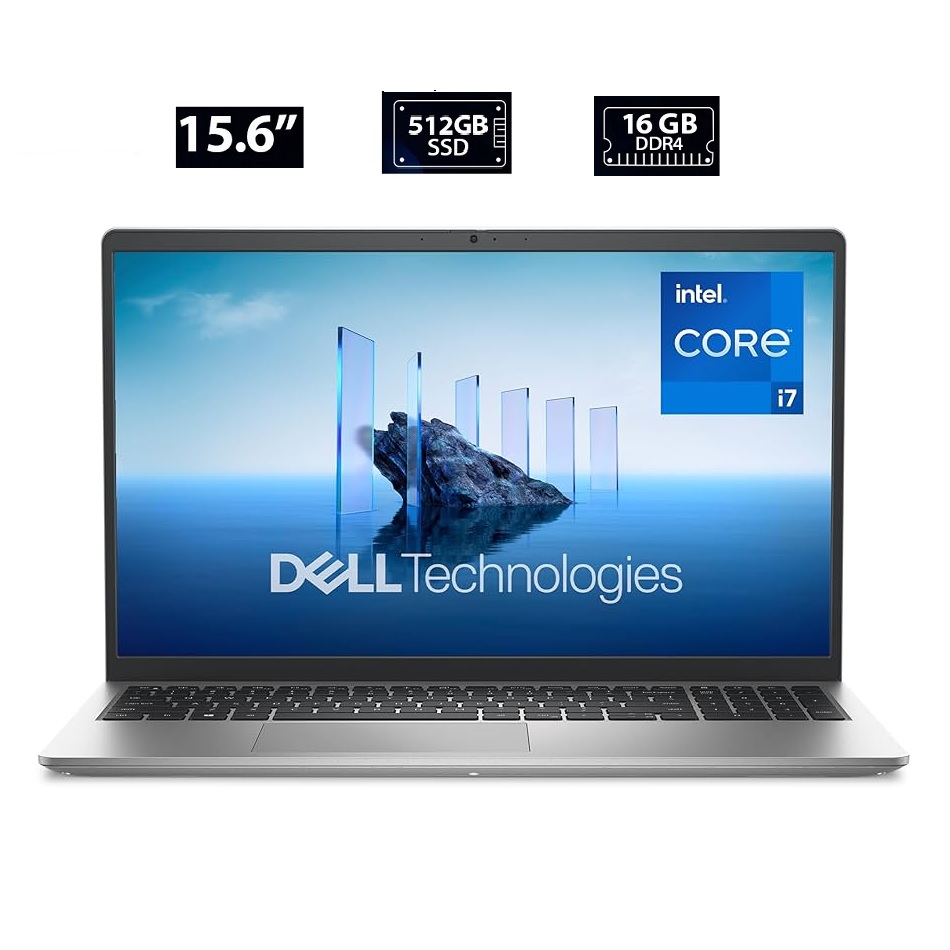 COMPUTADORA PORTÁTIL DELL 15 DC15250 CORE i7-1355U Memoria 16GB,512GB SSD, Pantalla 15.6",SIN S.O