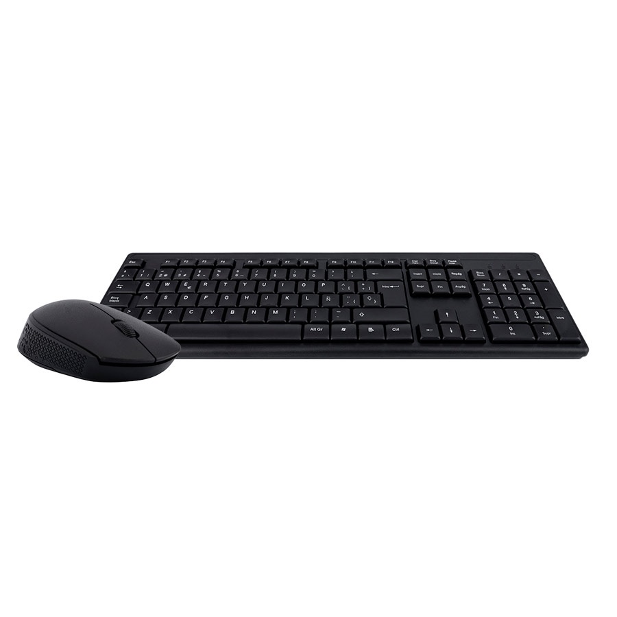 TECLADO+MOUSE EZMI WIRELESS EZA-894BK BLACK