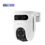 CAMARA EZVIZ H9C 2K EXTERIOR PANORAMICA+CAMARA 2K FIJA, LENTES DOBLES