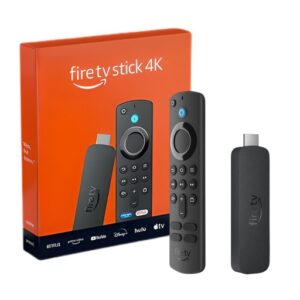FIRE TV STICK AMAZON 4K 2DA GEN WIFI-6 16GB,CON ALEXA VOICE REMOTE CONTROLER