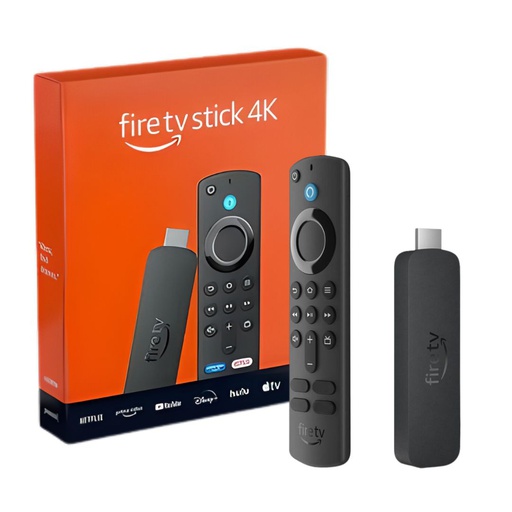 FIRE TV STICK AMAZON 4K 2DA GEN WIFI-6 16GB,CON ALEXA VOICE REMOTE CONTROLER