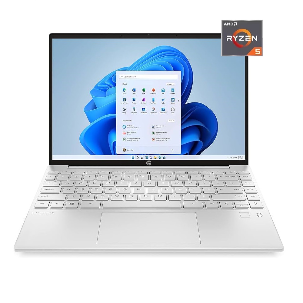 COMPUTADORA PORTÁTIL HP 14-EM0026LA AMD RYZEN 5 7520U Memoria 16GB,512GB SSD, Pantalla14",SIN S.O