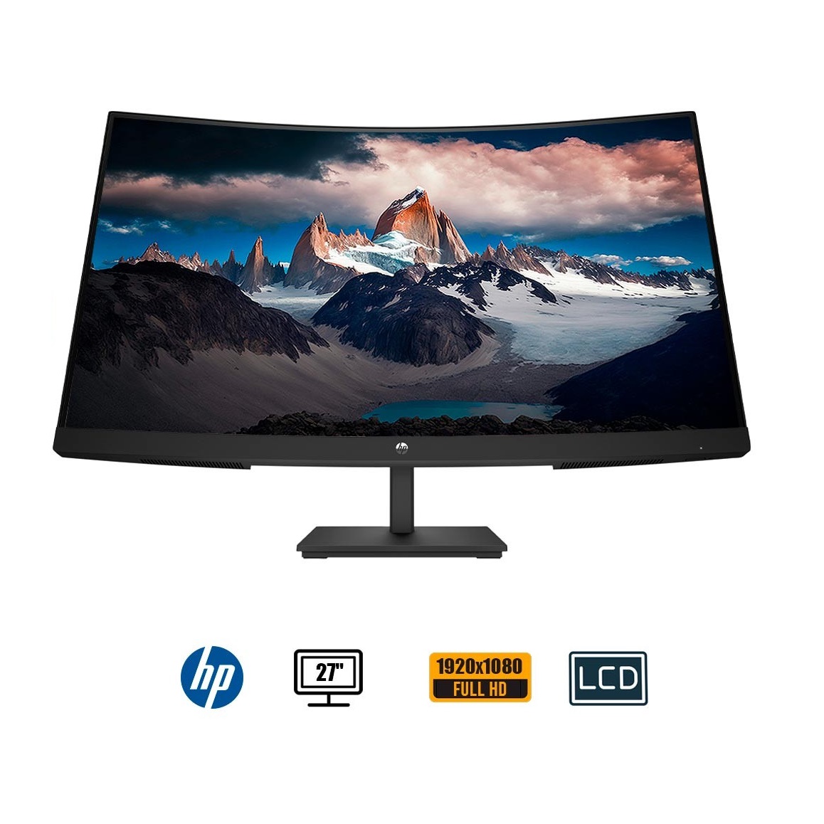 MONITOR HP 27" MOD.V27CG5 CURVO FHD HDMI DP BLACK