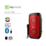 PARLANTE KLIPX XTREME KLS-100 BOOMFIRE BLUETOOTH LOUDSPKR FLAME LED PORTABLE