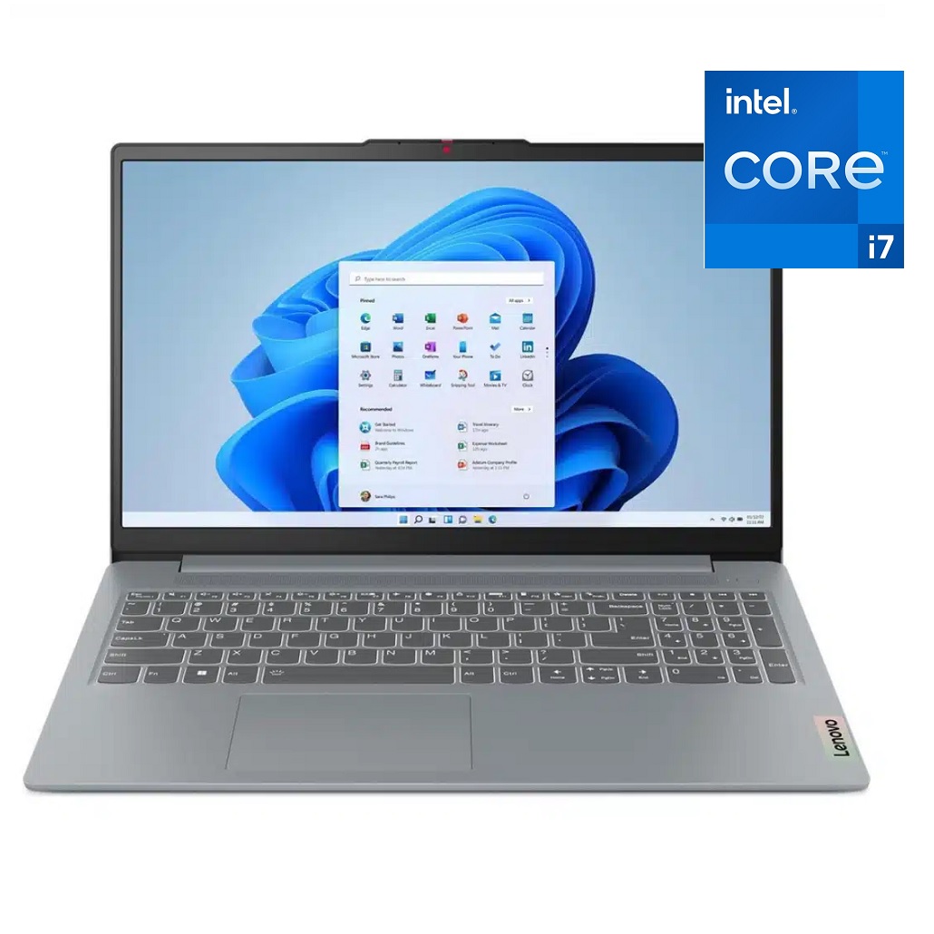 COMPUTADORA PORTÁTIL LENOVO IP3 15IAU7 CORE i7-1255U Memoria 24GB,512GB SSD,15.6",SIN S.O