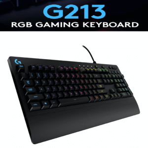 TECLADO LOGITECH G213 RGB LIGHTSYNC USB RESISTENTE A SALPICADURAS