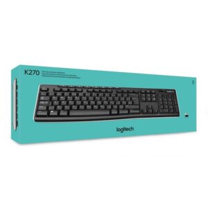 TECLADO LOGITECH K270 WIRELESS UNIFYING 2.4GHZ