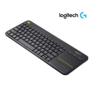 TECLADO LOGITECH K400 PLUS WIRELESS TOUCH BLACK