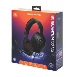 HEADPHONES JBL QUANTUM 100 M2 GAMING BLACK