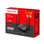 ROUTER MERCUSYS MR62X AX1500 1.5MBPS DUAL BAND WIFI 6 BLACK