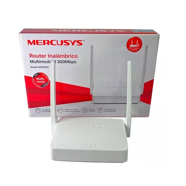 ROUTER MERCUSYS MW302R MULTI MODE WIRELESS N 300MBPS 2 ANT. WHITE