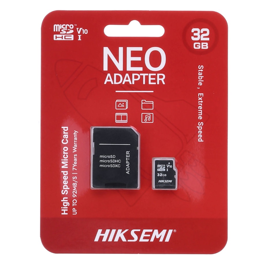 MICRO SD HIKSEMI 32GB CLASE 10