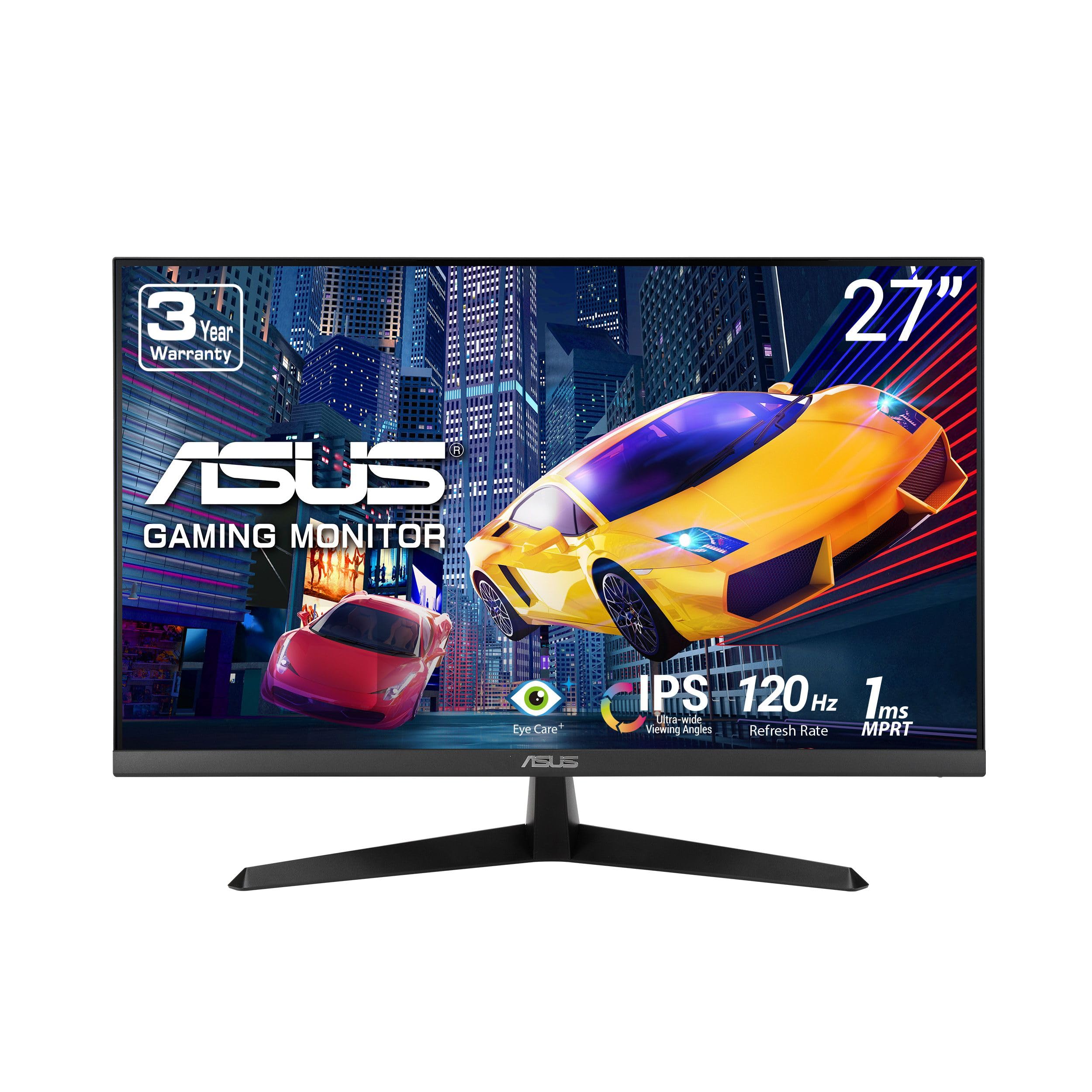 MONITOR ASUS 27" MOD. VY279HGR GAMING PANEL IPS FHD 120HZ HDMI BLACK