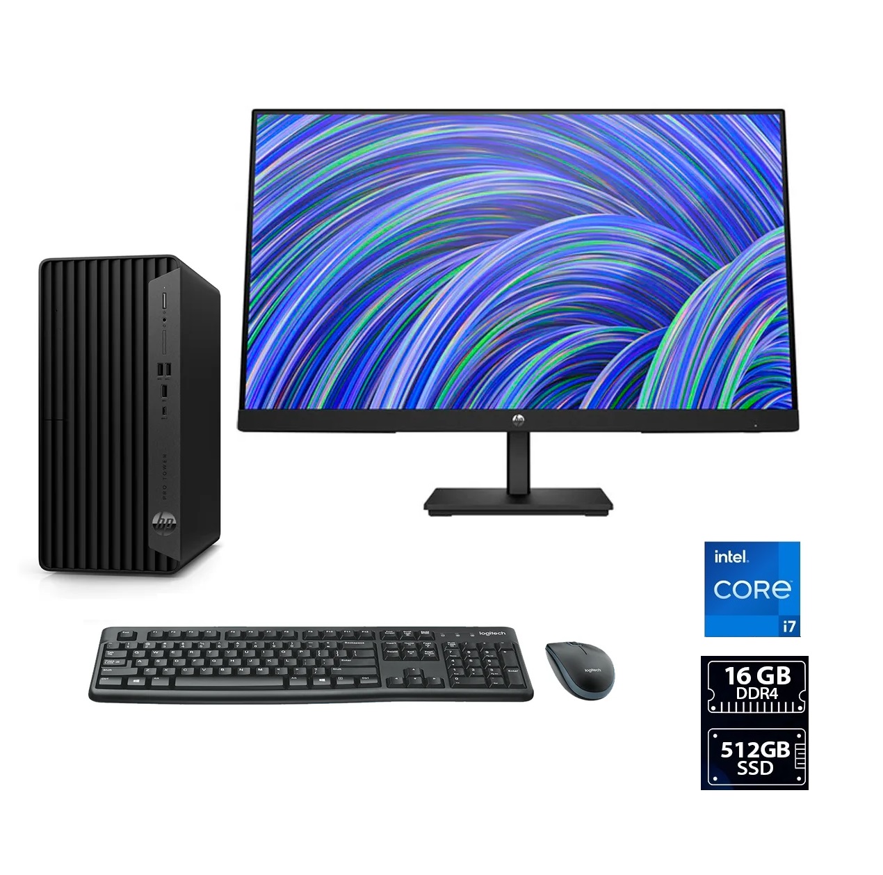 COMPUTADORA DE MESA HP PRO SFF 400 G9 CORE i7-13700 Memoria 16GB,512GB SSD,TECLADO+MOUSE, SIN S.O