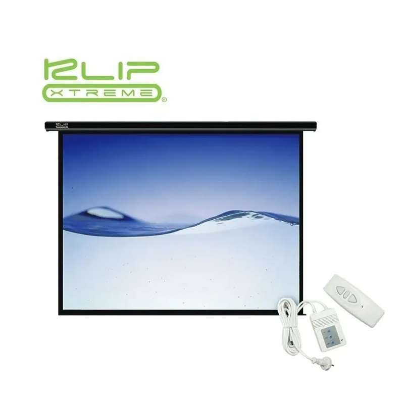 PANTALLA PROYECTOR KLIPX KPS-502 ELECTRIC 100" CONTROL REMOTO
