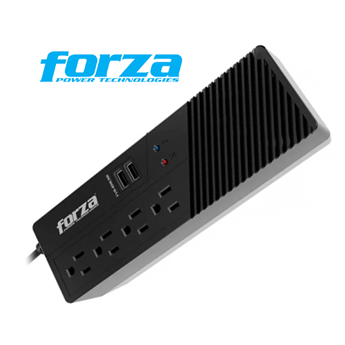 REGULADOR FORZA FVR-1011USB 1000VA/500W 115V 4 NEMA 2 USB