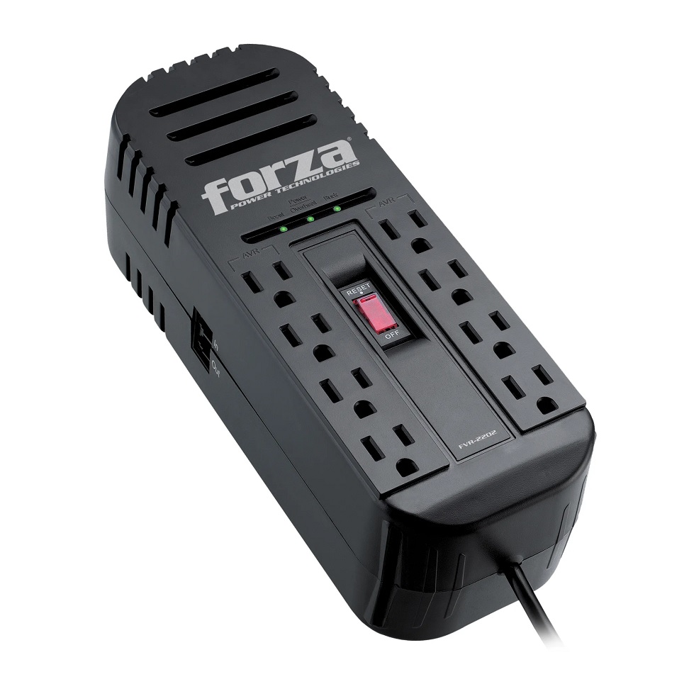 REGULADOR FORZA FVR-2201 2200VA 1100W 8OUT 115V NEMA