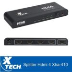 SPLITER HDMI XTECH XHA-410 4 PUERTOS 1080P