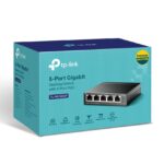 SWITCH TPLINK TL-SG1005P 5 PUERTOS GIGABIT DESKTOP WITH 4 PUERTOS POE