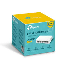 SWITCH TPLINK LS1005 5 PUERTOS FAST ETHERNET 10/100 CUBIERTA PLASTICA