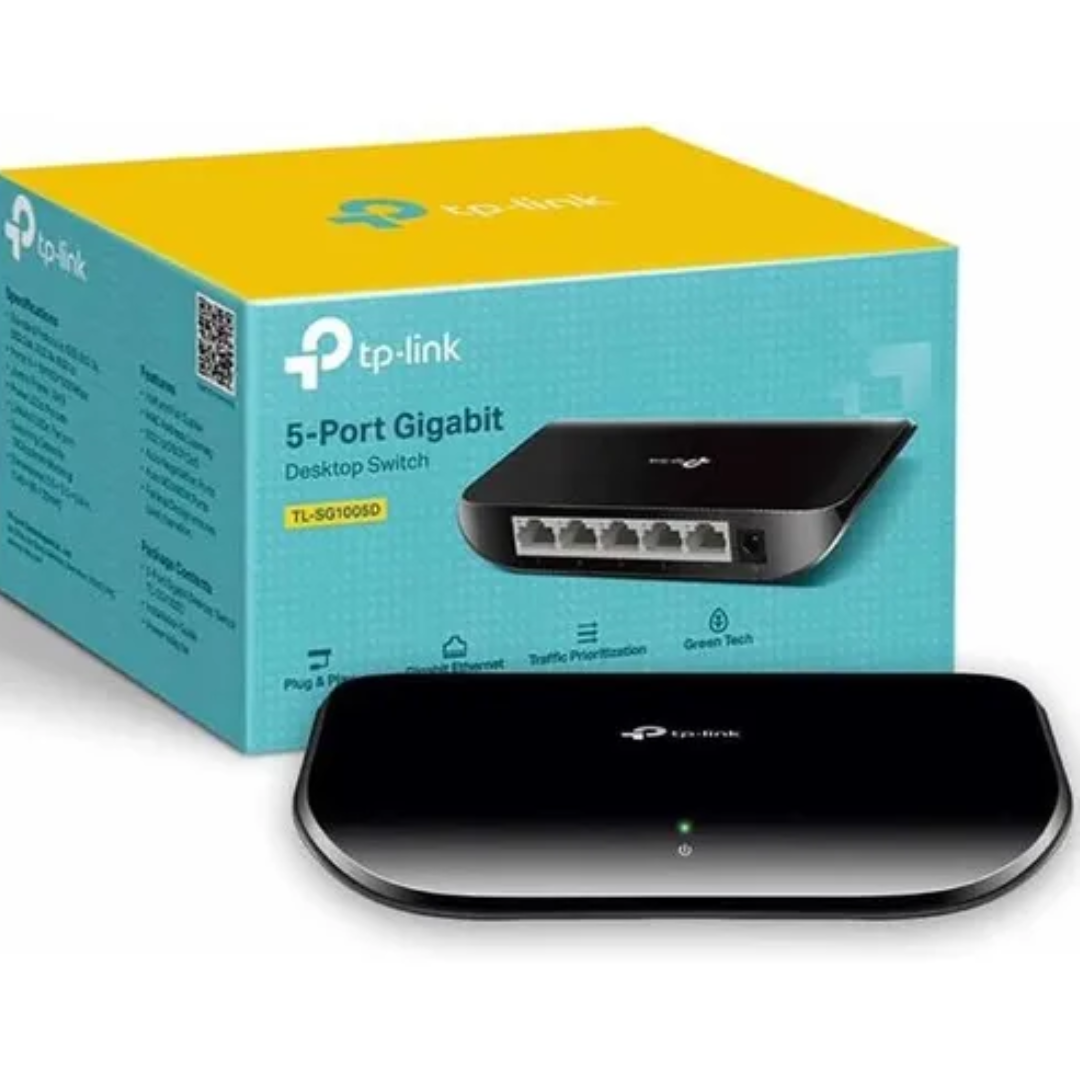 SWITCH TPLINK SG-1005D 5 PUERTOS GIGABIT 10/100/1000