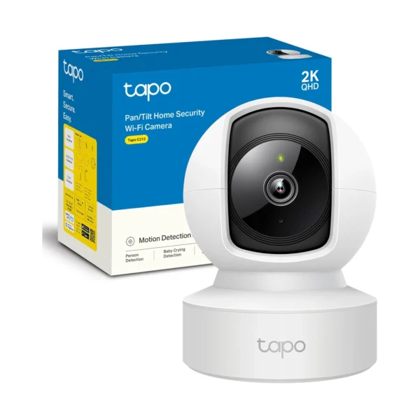 CAMARA DE SEGURIDAD TPLINK TAPO C212 WIFI VIGILANCIA 360 GRADOS 2K 3MP camara-de-seguridad-tplink-tapo-c212-wifi-vigilancia-360-grados-2k-3mp