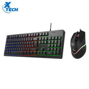 TECLADO+MOUSE XTECH GAMING XTK-531 ANTEC WIRED SPA LED LIGHT