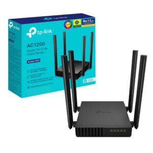 ROUTER TPLINK ARCHER C50 DE DOBLE BANDA AC1200