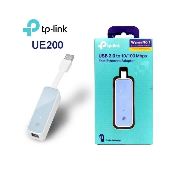 ADAPTADOR DE RED TPLINK UE200 USB 2.0 ETHERNET 100MBPS