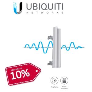 ANTENA UBIQUITI AM2G15120 2.4GHz 15DBi / 120DEG