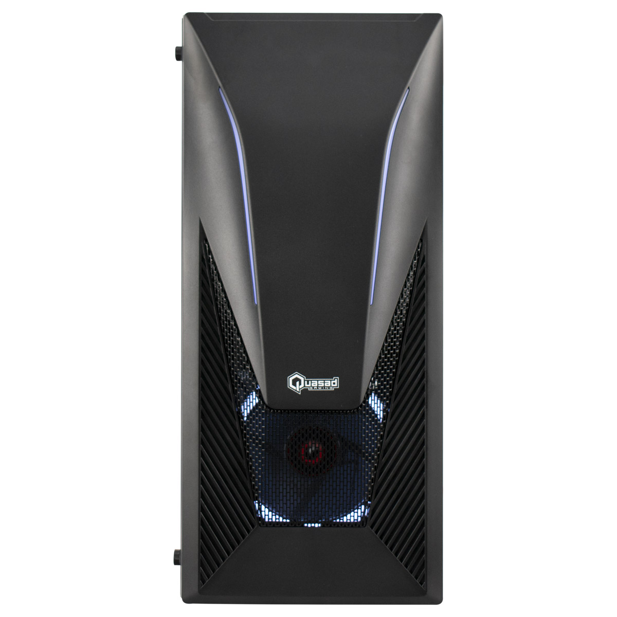 CASE QUASAD GAMING ONE FEARLESS 0.9MM SIDE TRANSP. ATX