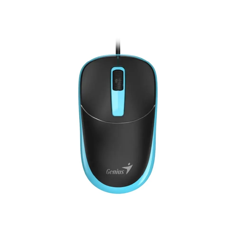 MOUSE GENIUS DX-123 USB-A WIRED BLACK