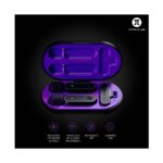 MICROFONO PRIMUS DUAL DE SOLAPA INALAMBRICO CON ESTUCHE DE CARGA USB TIPO C BLACK