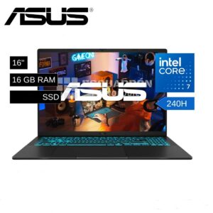 COMPUTADORA PORTÁTIL ASUS V16 GAMING V3607VH-RP058 CORE 7 240H 16GB,1TB SSD,RTX5050 DE 8GB,16",SIN S.O