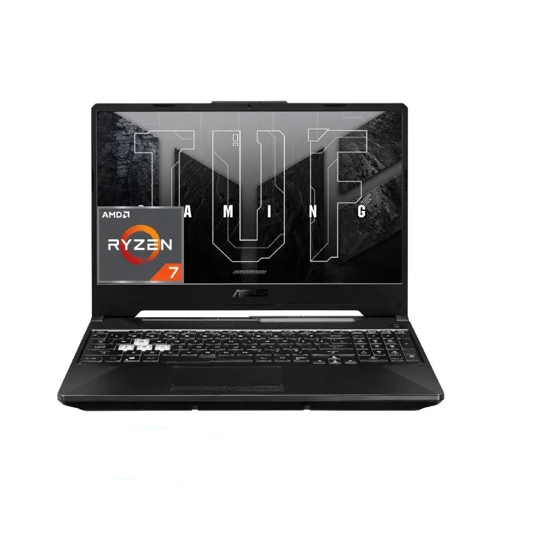 COMPUTADORA PORTÁTIL ASUS TUF GAMING A15 FA506NCG-HN204 AMD RYZEN 7 7445HS 24GB,512GB SSD,RTX3050 DE 4GB,15.6",SIN S.O